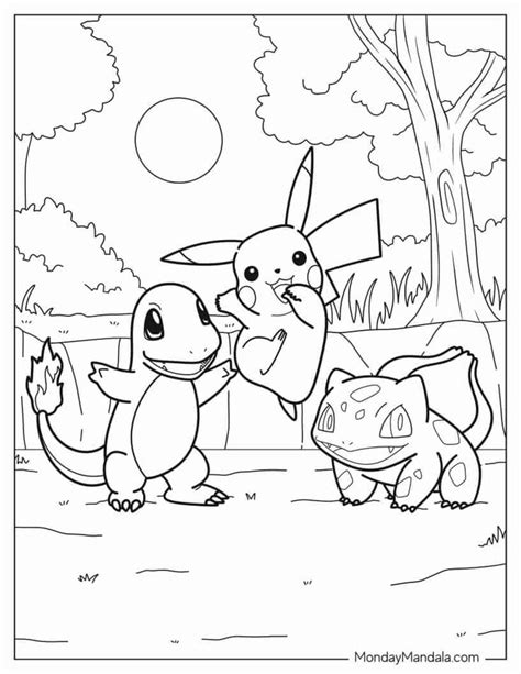 pokemon coloring.page|52 Pokemon Coloring Pages (Free PDF Printables)